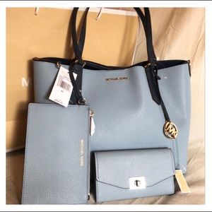 Michael Kors Kimberly Large Tote And Cassie Wallet